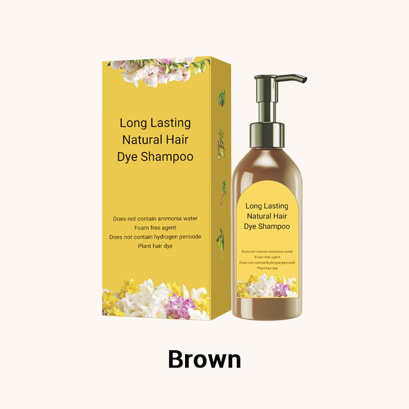 ❤️❤️2025 Heiße Produkte❤️ Lang anhaltende natürliche Haarfarbe Shampoo