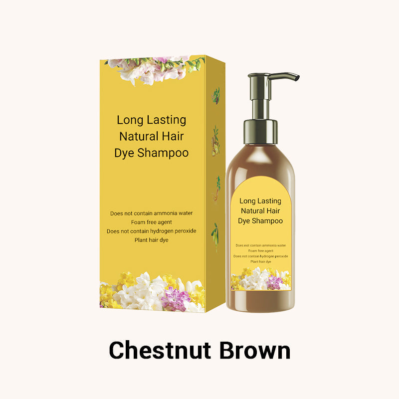 ❤️❤️2025 Heiße Produkte❤️ Lang anhaltende natürliche Haarfarbe Shampoo