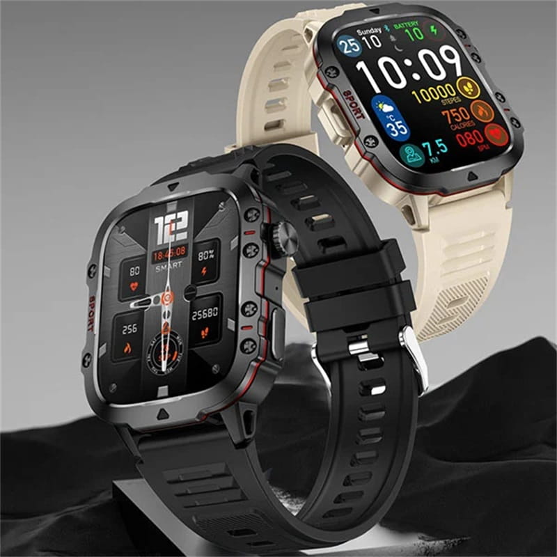 Robuste Outdoor-Smartwatch – über 100 Sportmodi