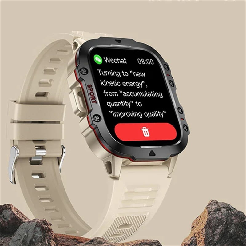 Robuste Outdoor-Smartwatch – über 100 Sportmodi
