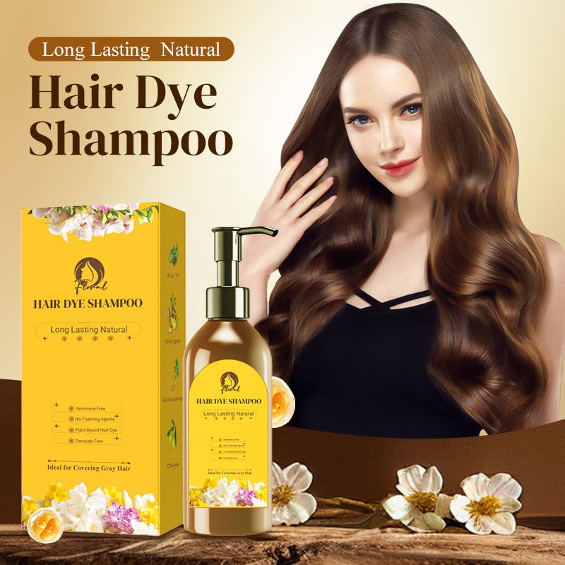 ❤️❤️2025 Heiße Produkte❤️ Lang anhaltende natürliche Haarfarbe Shampoo